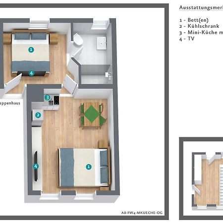 Numero1-Pension Und Cafe Rubeland Luaran gambar