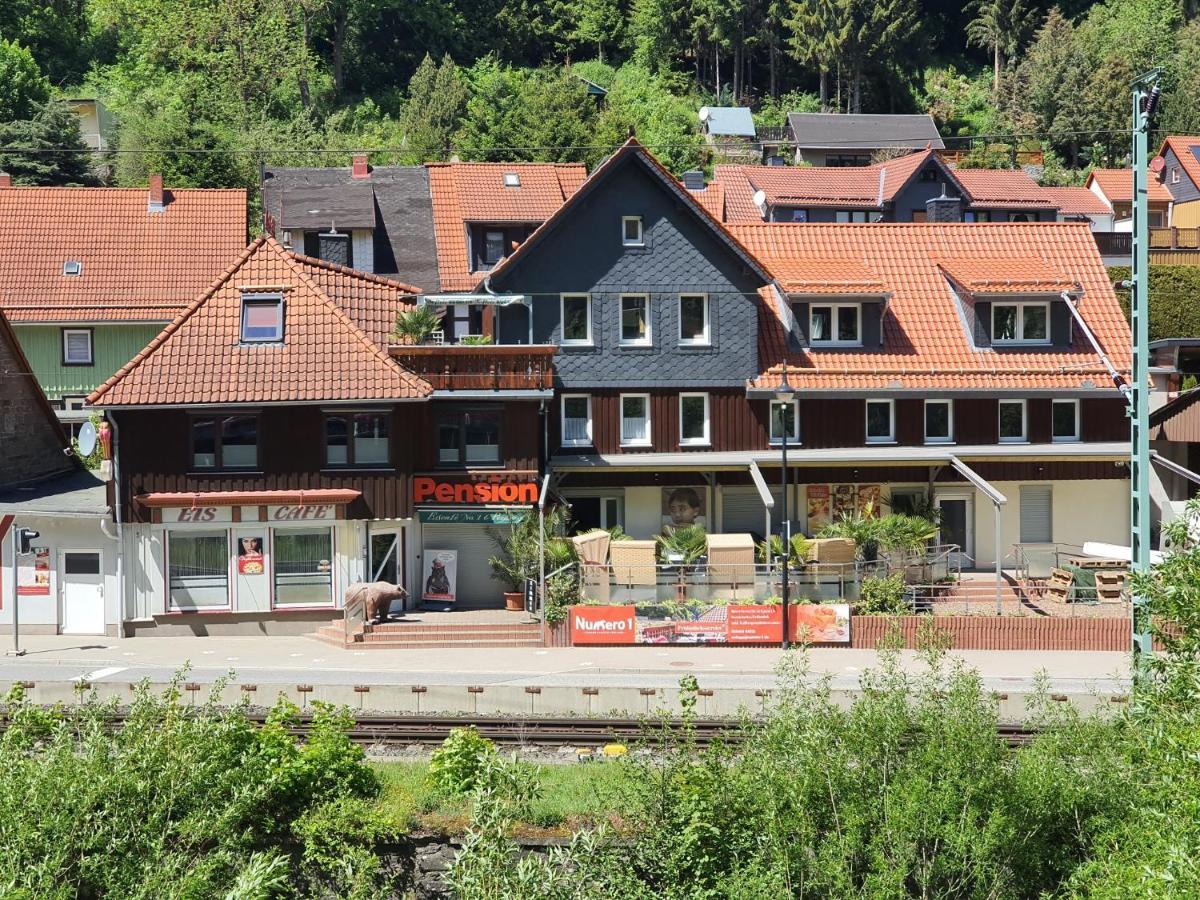 Numero1-Pension Und Cafe Rubeland Luaran gambar