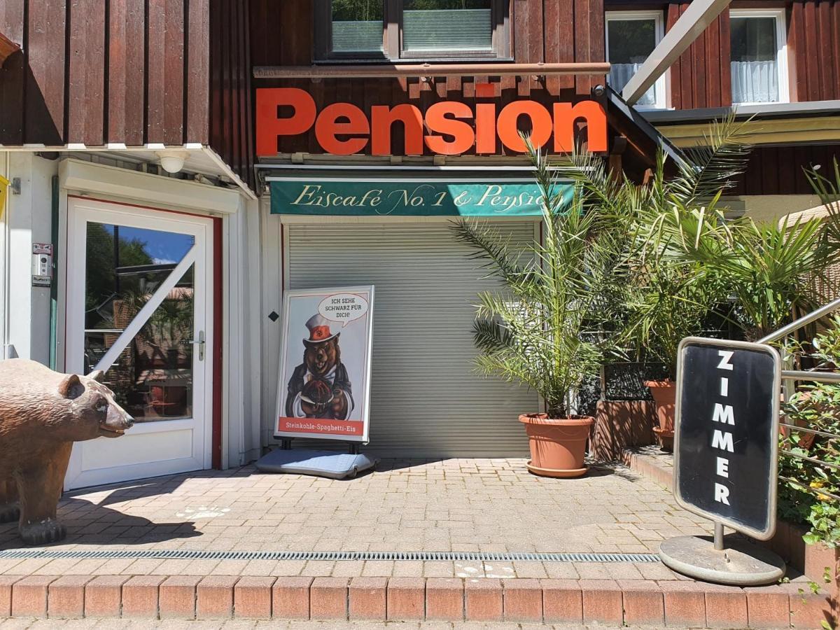 Numero1-Pension Und Cafe Rubeland Luaran gambar