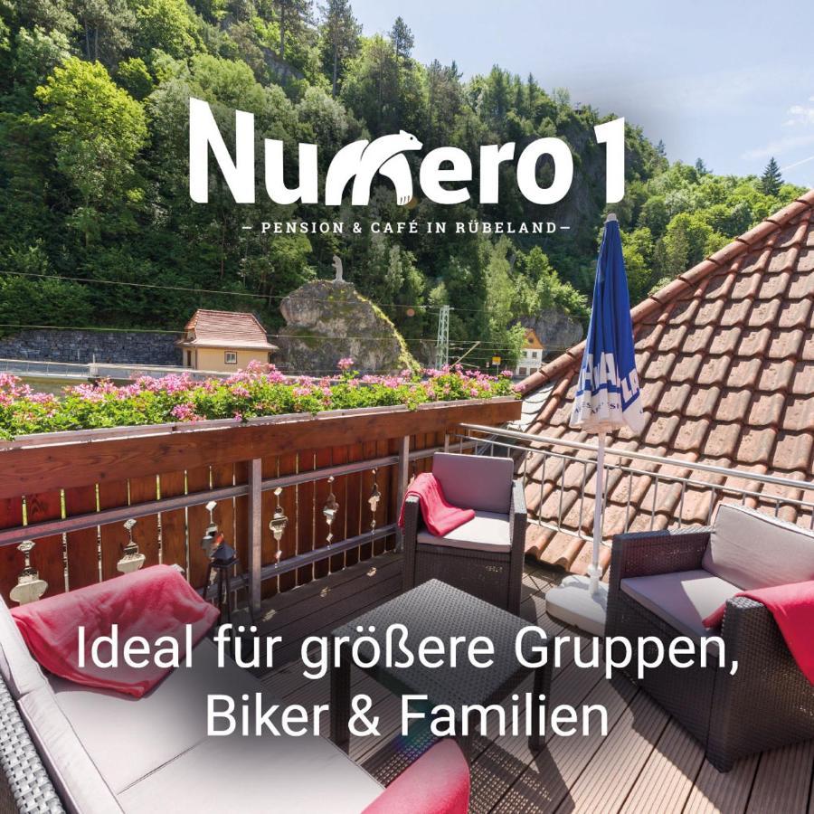 Numero1-Pension Und Cafe Rubeland Luaran gambar